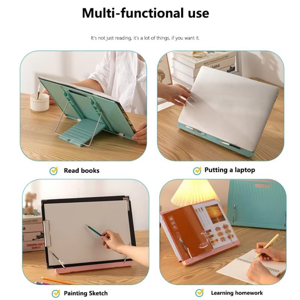 New Adjustable Bookend Stand F - Music Stand Folding ulasan dan harga