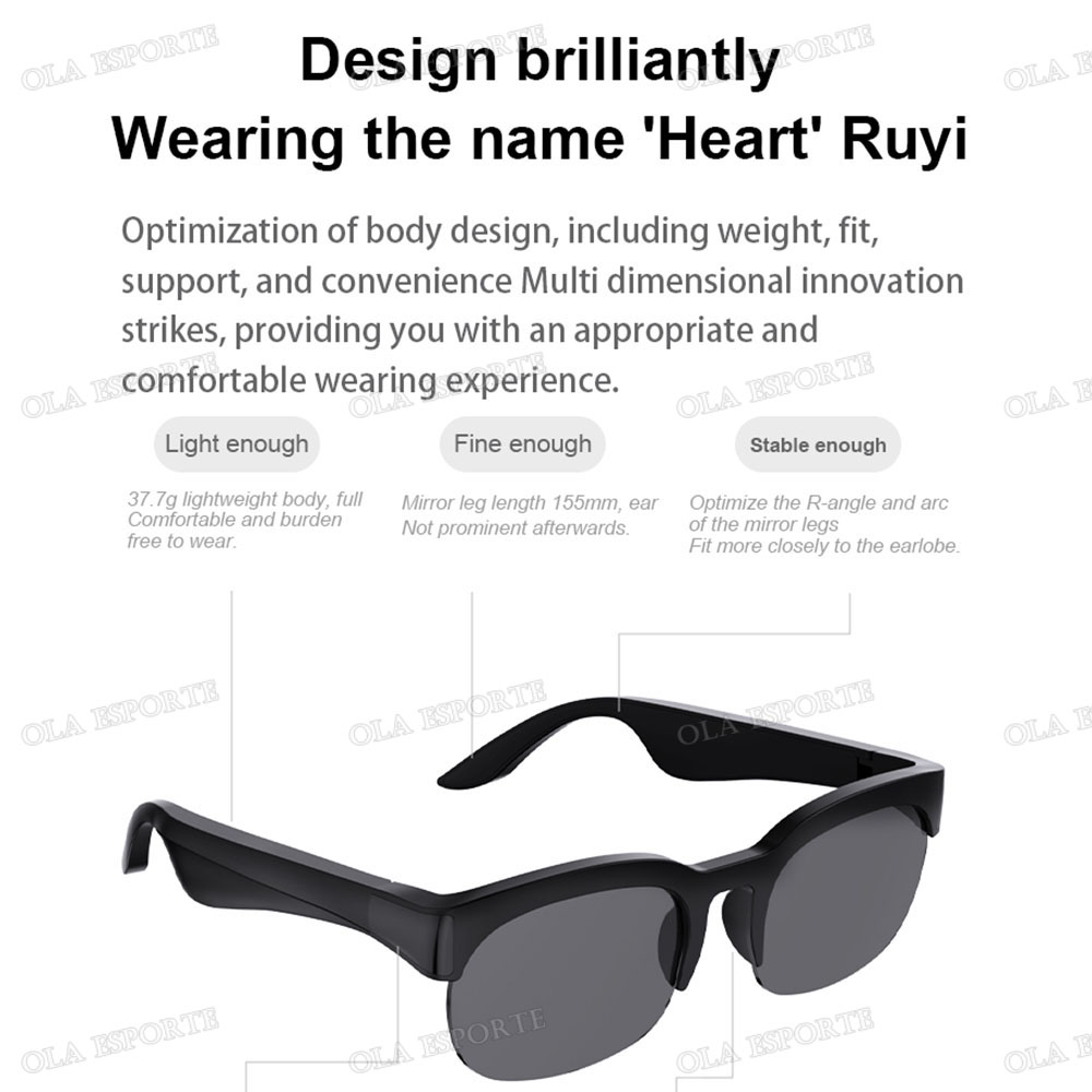 New Camera Control Smart Glass - Audio Music Arabic ulasan dan harga