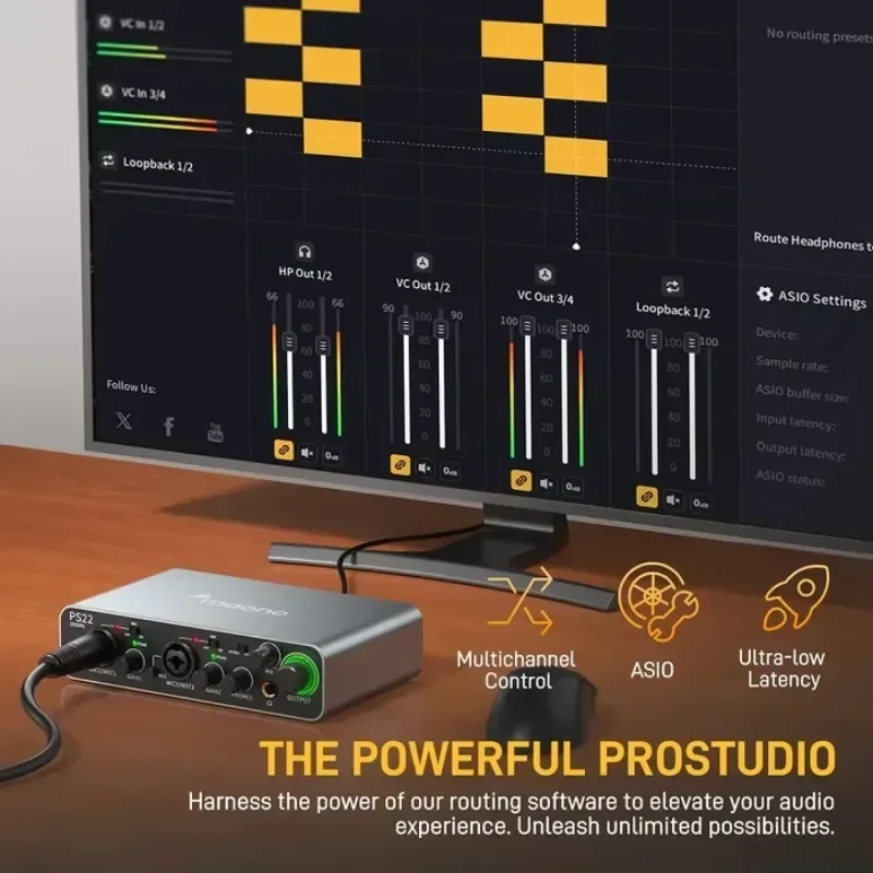 In stock MAONO PS22 Profession - Audio Music Software ulasan dan harga