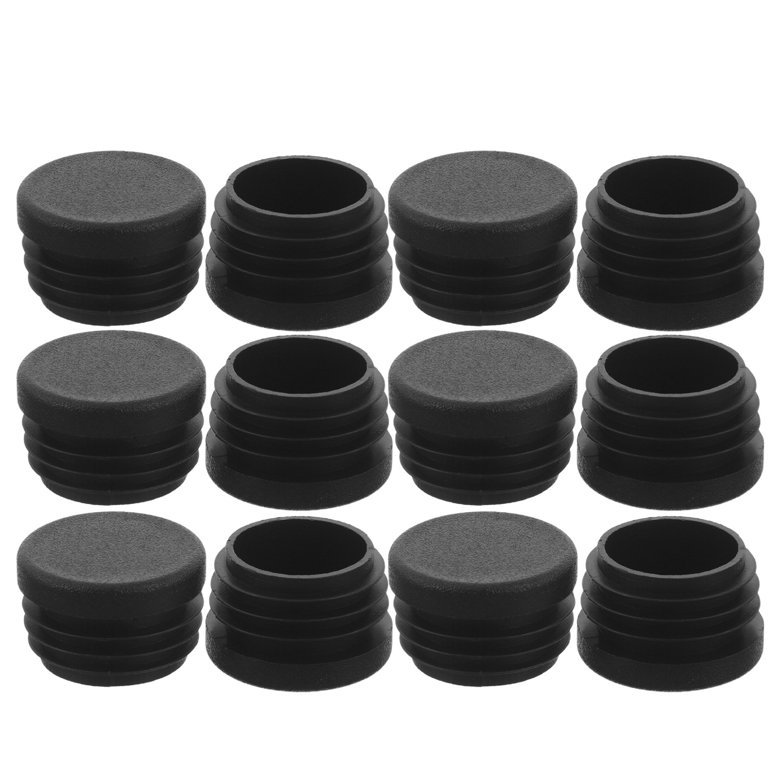 16Pcs Black Round Plastic Tube - Audio Youtube Music Free ulasan dan harga