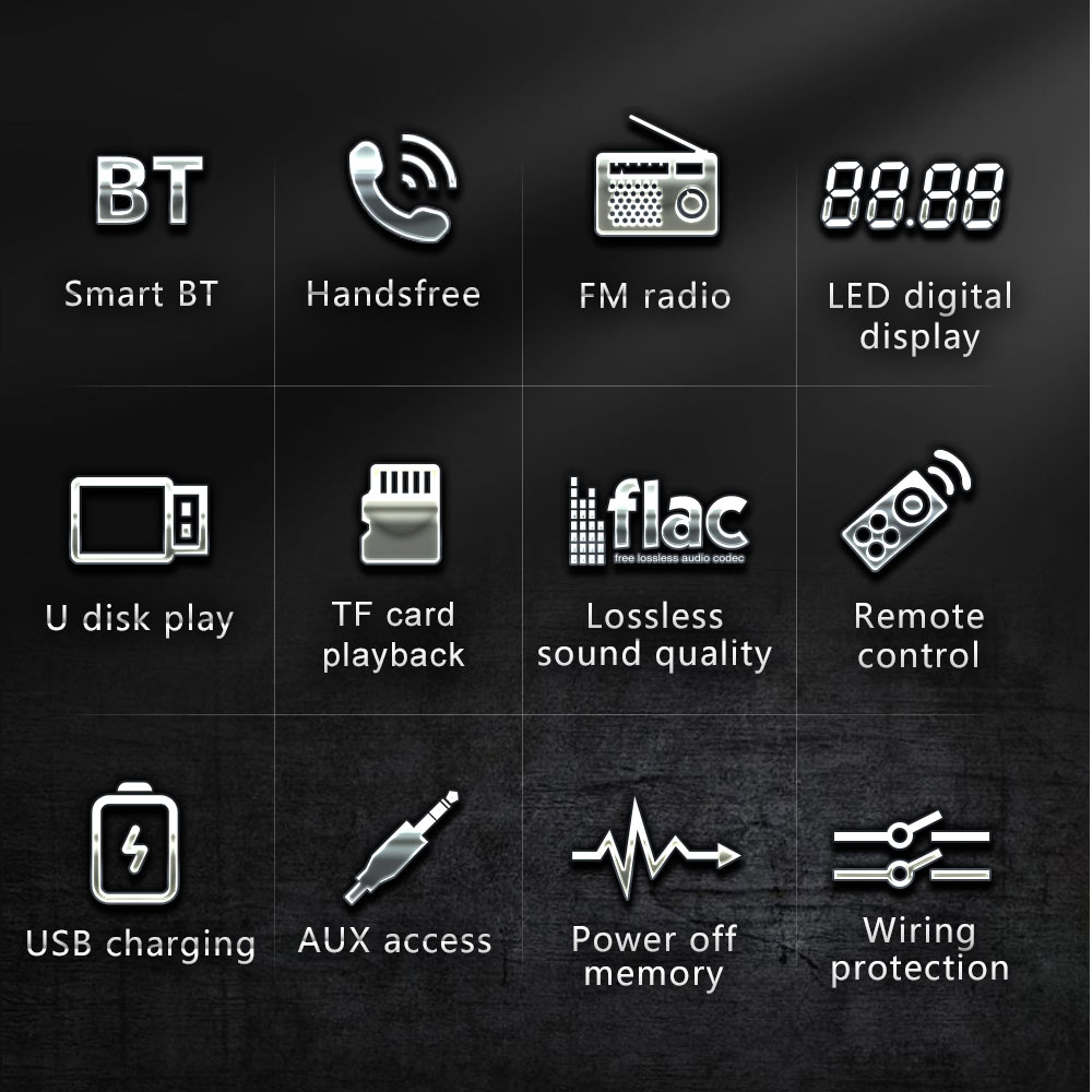 Car Radio 1Din Car MP3 Bluetoo - Audio Universal Music ulasan dan harga