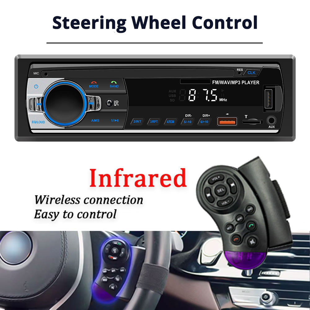 Car Radio 1Din Car MP3 Bluetoo - Audio Universal Music ulasan dan harga