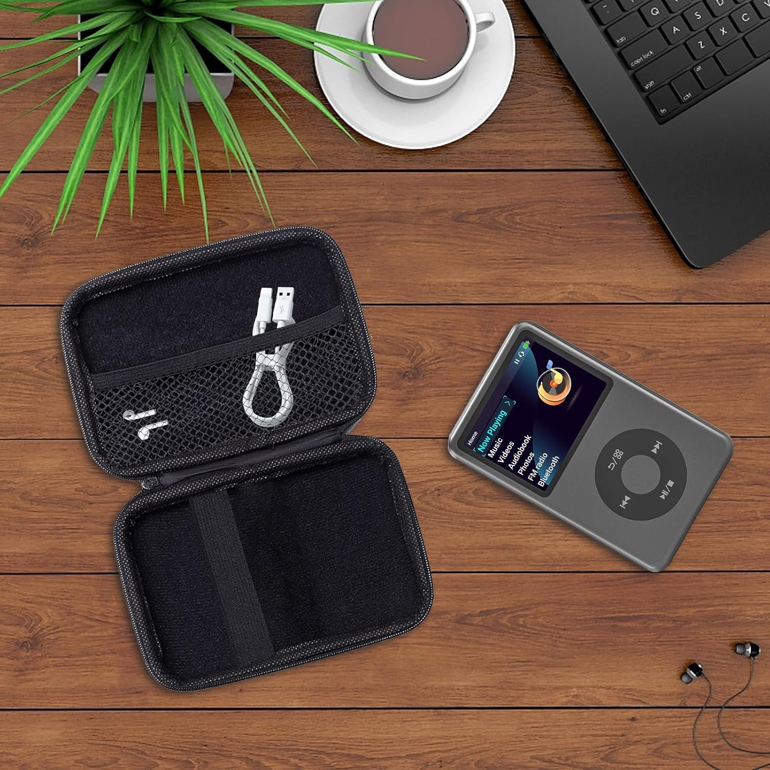 Hard Shell Carrying Case Compa - Audio Music Player ulasan dan harga