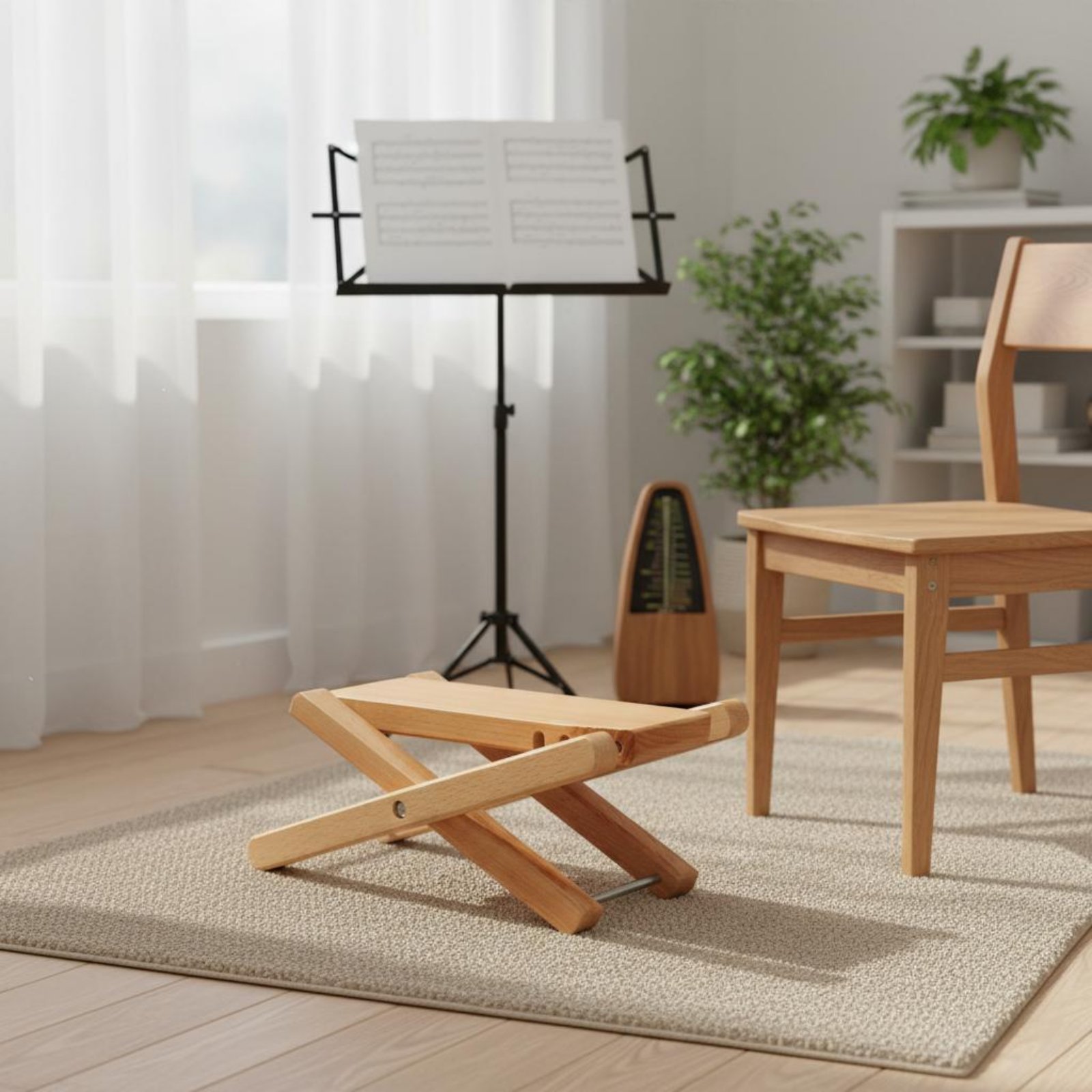Adjustable Guitar Footrest Stu - Music Stand Folding ulasan dan harga