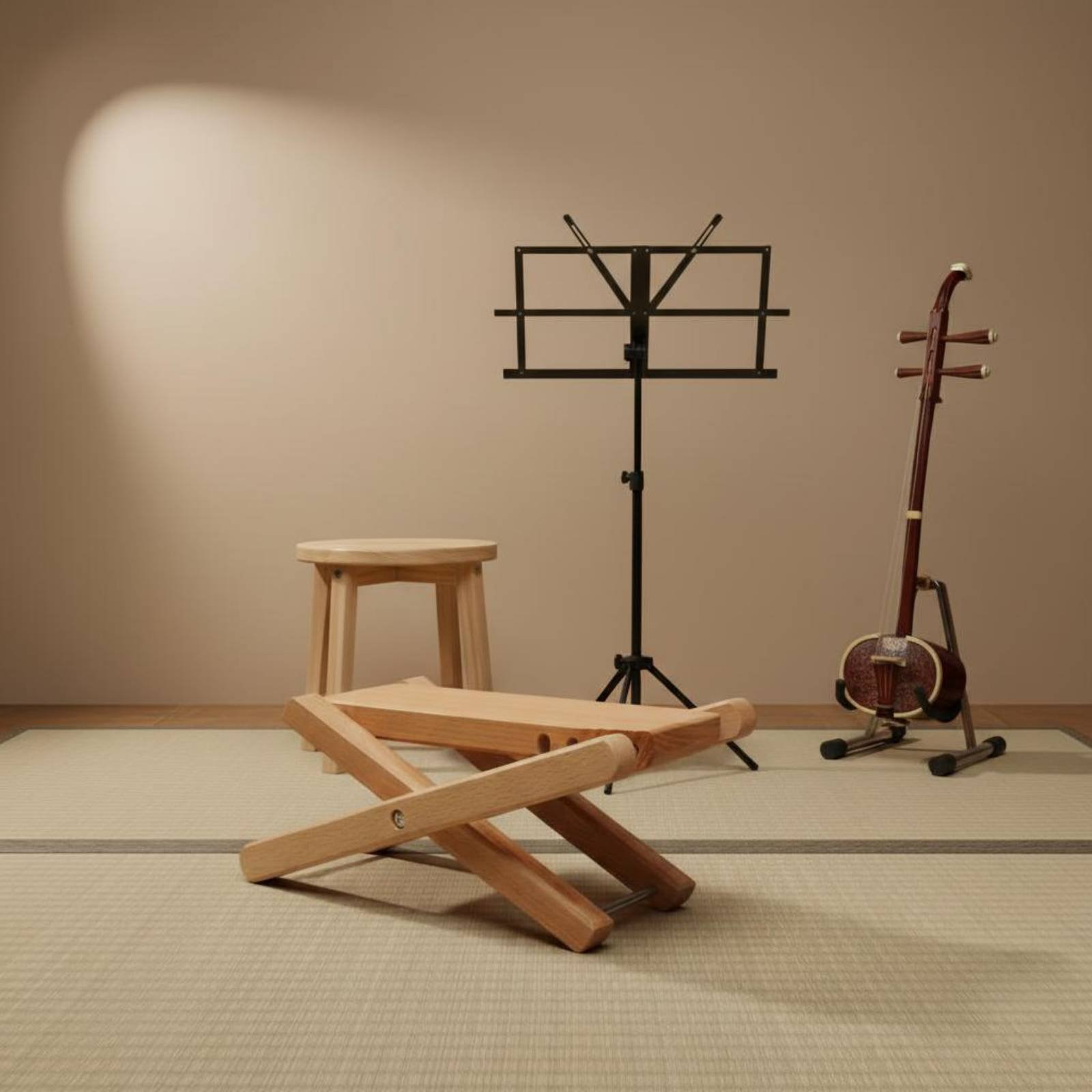 Adjustable Guitar Footrest Stu - Music Stand Folding ulasan dan harga