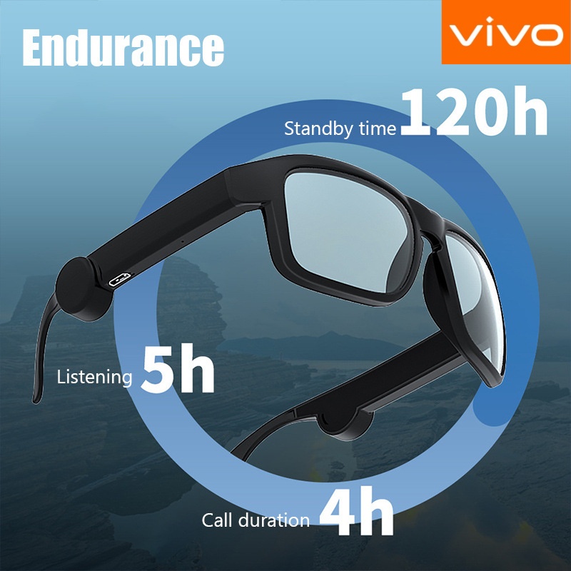 VIVO Smart Glasses Bluetooth I - Audio Music Bluetooth ulasan dan harga
